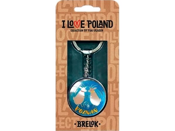 Breloczek Pan Dragon Brelok I love Poland Poznań ILP-BRE-A-POZ-02