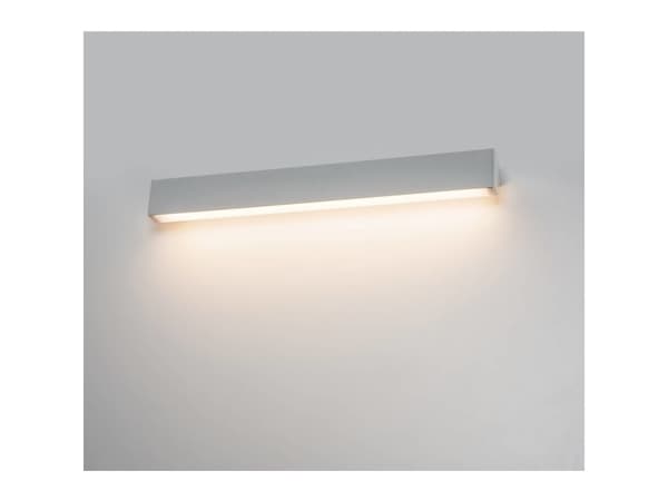 SLV L-line, 1 lampor, LED, 3000 K, 820 LM, IP44, Silver