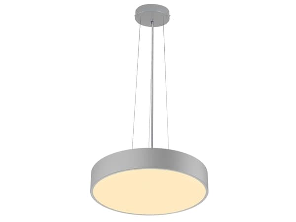 SLV MEDO 40 CW AMBIENT, Vegg/taklys, Grå, Aluminium, IP20, I, Tak- og veggmontering