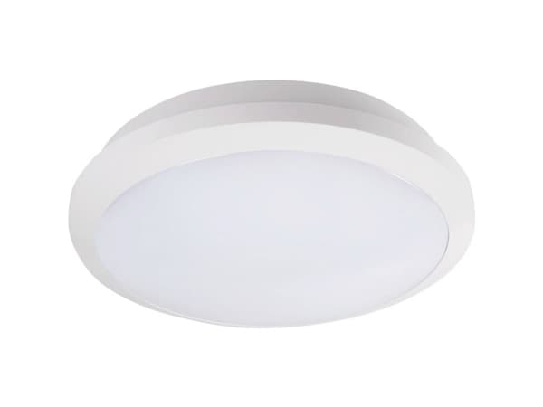 Kanlux 19066 Daba Pro LED-plafondlampa utomhus med rörelselarm LED (RGB) LED inbyggd 26 W Vit