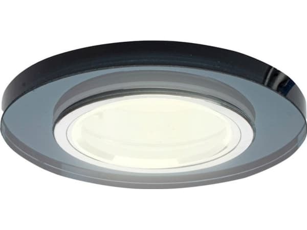 Eko-Light RUNDt glasstakhull. Farge: SVART (EKOS205) - Eco-Light