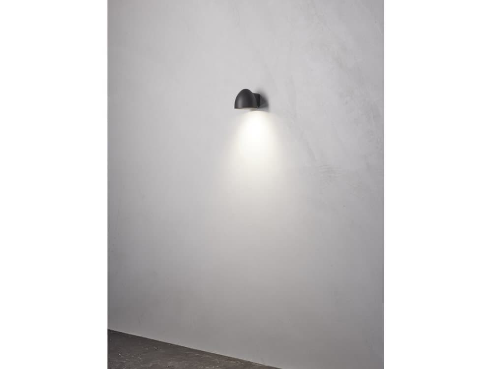 BIRK VÆGLAMPE ANTRACIT GRÅ DOWNLIGHT