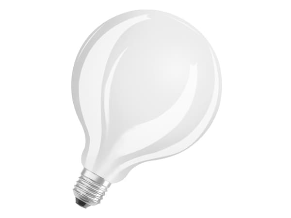 OSRAM LED STAR - LED-filamentlyspære - form: G125 - mattslipt finish - E27 - 17 W (ekvivalent 150 W) - klasse D - varmt hvitt lys - 2700 K