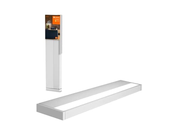 LEDVANCE Linear, Rektangulær, Tak, Overflatemontert, Hvit, Aluminium, Plast, IP44
