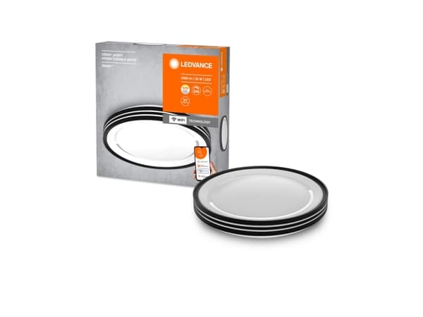 LEDVANCE SMART+ Orbis Jaden, Smart takbelysning, Wi-Fi, Svart, Polykarbonat, Stål, 2700 K, 2100 LM