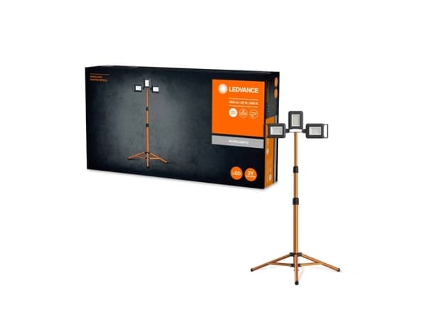 LEDVANCE 4058075576575, 40 W, LED, IP54, 18650 mAh, Orange, Freestanding work light