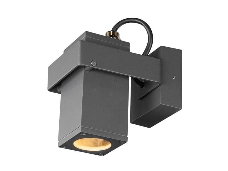 SLV Theo Bracket CW, Golvbelysning för utomhusbruk, Antracit, Gjuten aluminium, IP65, Trädgård, Gata, I