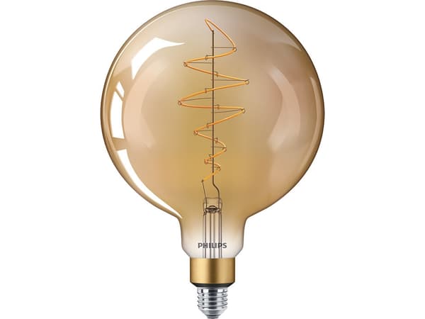 Philips 929002983601, 7 W, 40 W, E27, 470 lm, 15000 h, keltainen väri