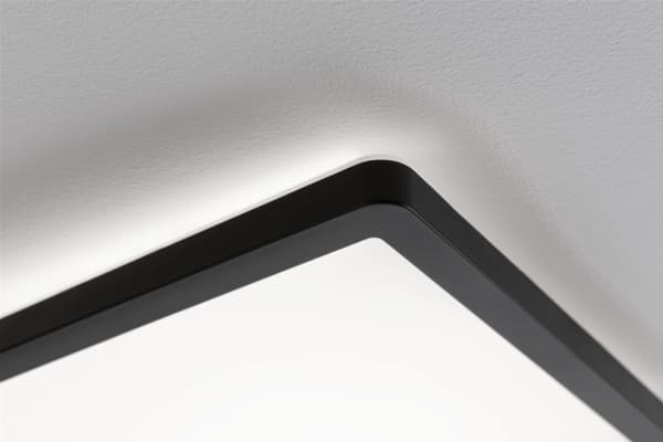 Paulmann Atria Shine, Rektangulær, Tak, Overflatemontert, Sort, Plast, IP20