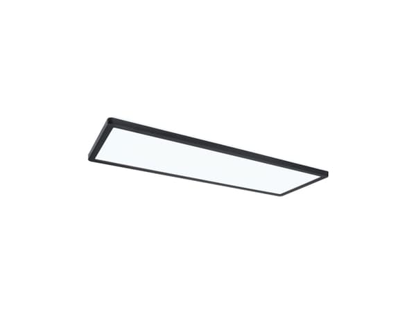 Paulmann Atria Shine, Rektangulær, Tak, Overflatemontert, Sort, Plast, IP20