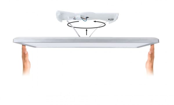 Paulmann 71003, Rektangulær, Tak/Vegg, Overflatemontert, Sort, Plast, II