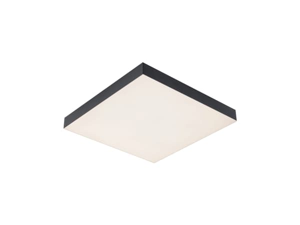 Paulmann Velora, firkant, Tak, Sort, Metall, Hjem, Kontor, IP20