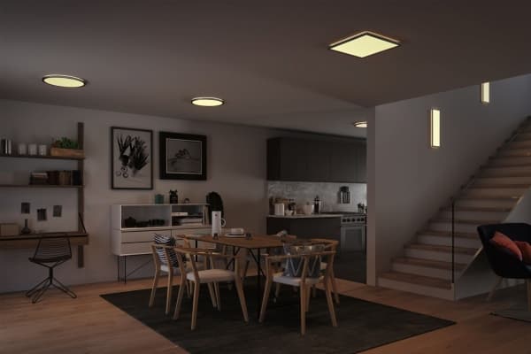Paulmann Atria Shine, Pyöreä, IP20, II, 23 W, Valkoinen, 3000 K