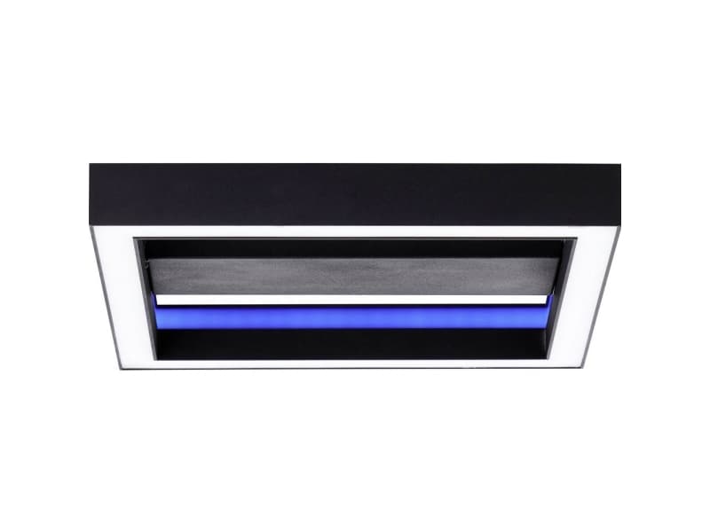 Brilliant Icarus G99312/76 LED taklampa Energiklass: F (A - G) 60 W RGB, varmvitt och dagsljusvitt Svart