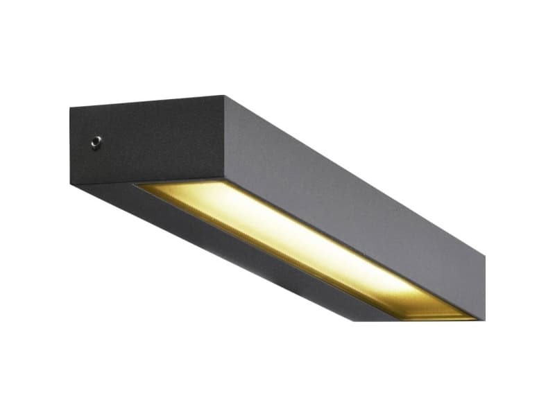 SLV PEMA WL, Väggbelysning för utomhusbruk, Antracit, Gjuten aluminium, IP54, Fasad, I