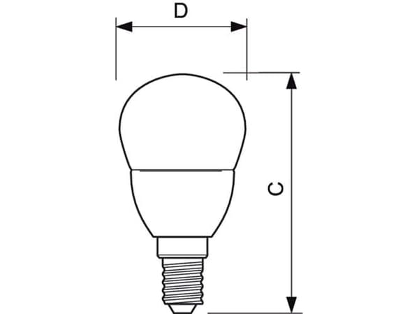 Philips CorePro LED ND 4-25W E14 827 P45 CL, 25 W, E14, 250 LM, 15000 h, Varmvitt
