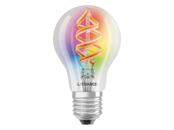 LEDVANCE SMART+ - LED-filamentlyspære - form: A60 - E27 - 4.5 W (ekvivalent 30 W) - klasse G - varmt hvitt lys - 2700 K - gjennomsiktig