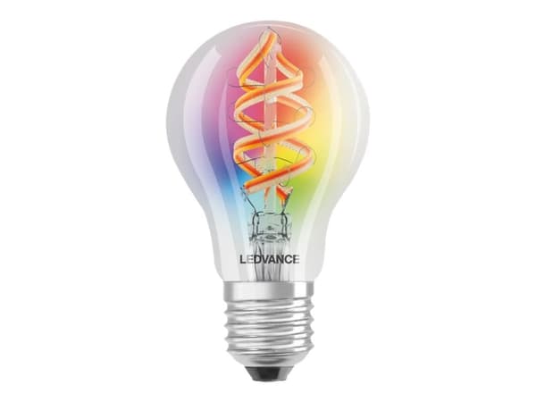 LEDVANCE SMART+ - LED-filamentlyspære - form: A60 - E27 - 4.5 W (ekvivalent 30 W) - klasse G - varmt hvitt lys - 2700 K - gjennomsiktig