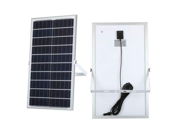 Solar LED-projektori VT-100W 35W 4000K 2450lm IP67 8576 8576