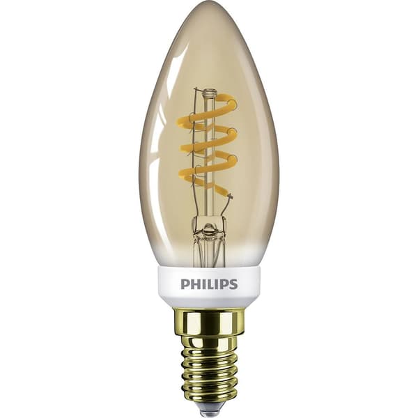 Philips LED 871951431597600 LED-lamp E14 Kronljusform 3.5 W = 15 W Varmvit (Ø x L) 36 mm x 95 mm 1 st