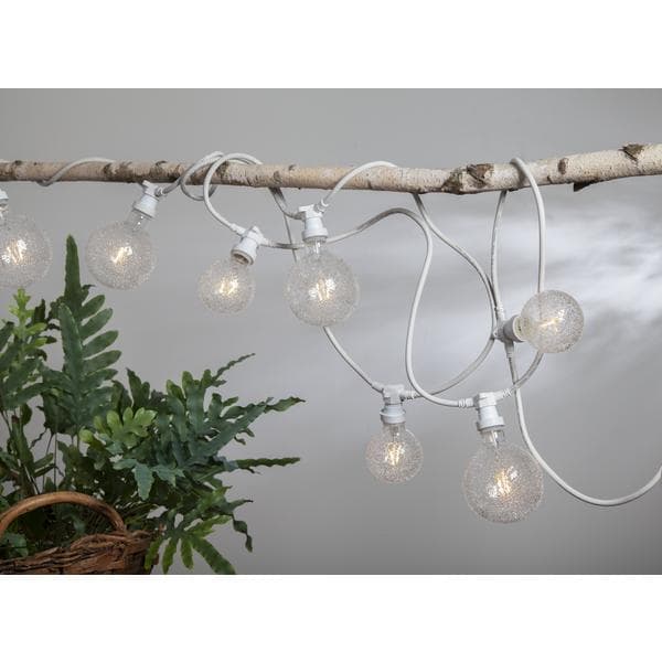 LED-Lampa Glob om E27 G125 DECOLED Ø125mm
