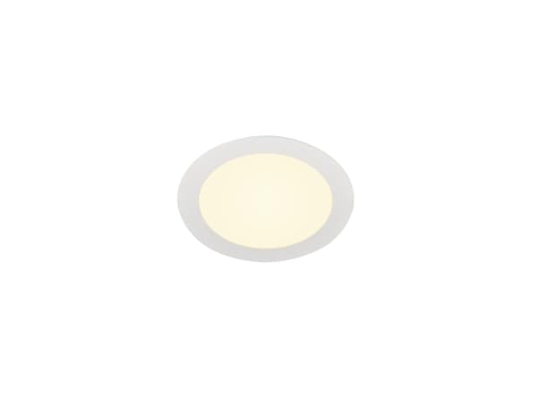 SLV SENSER 18, 1 pære(r ), LED, 3000 K, 860 lm, IP20, Hvid