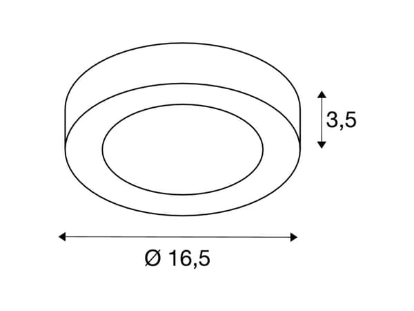 SLV 1003015, 880 lm, IP20