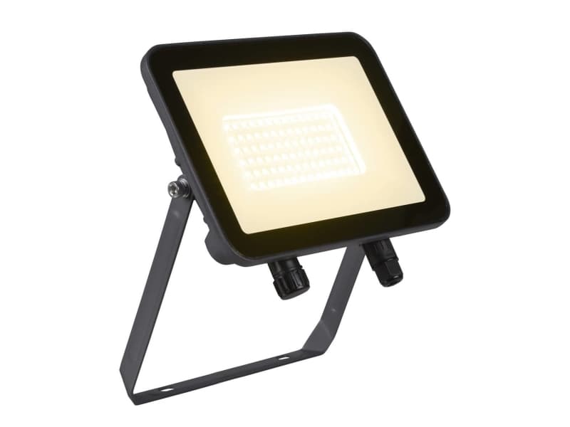 SLV FLOODI L, Takbelysning för utomhusbruk, Antracit, Gjuten aluminium, IP65, Fasad, I