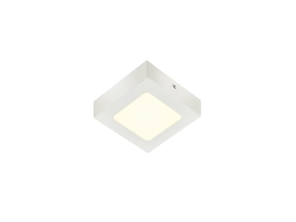 SLV Senser 12 CW, 1 lampor, 4000 K, 440 LM, IP20, Vit