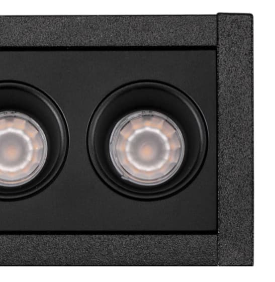 SLV 1005415, 6 pære(r ), LED, 2700 K, 770 lm, IP20, Sort
