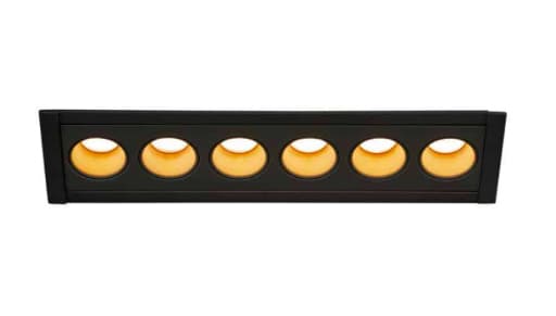 SLV 1005415, 6 pære(r ), LED, 2700 K, 770 lm, IP20, Sort