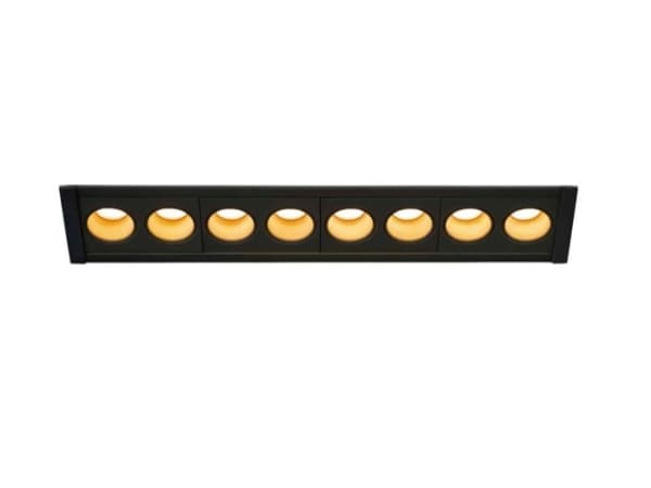 SLV 1005423, 8 pære(r ), LED, 2700 K, 1030 lm, IP20, Sort