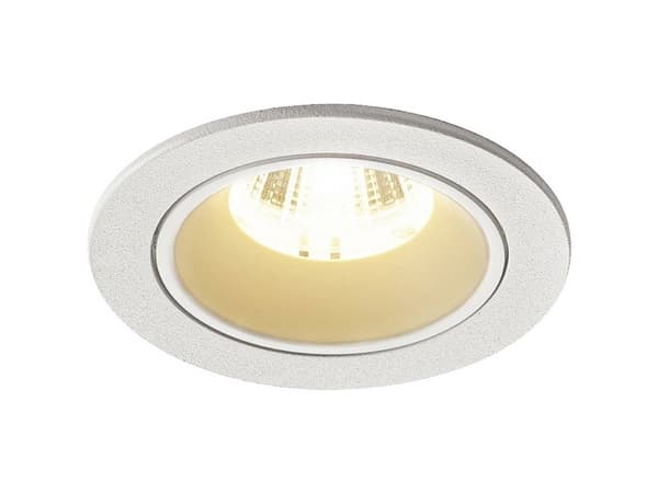 SLV NUMINOS DL S, Indbygget lysplade, 1 pære(r ), LED, 3000 K, 730 lm, Hvid