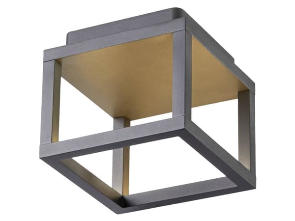 SLV QUADRULO CL, Vägg-/takbelysning för utomhusbruk, Antracit, Gjuten aluminium, IP55, Entré, Garage, Terass, I
