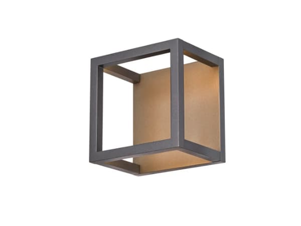 SLV QUADRULO CL, Vägg-/takbelysning för utomhusbruk, Antracit, Gjuten aluminium, IP55, Entré, Garage, Terass, I