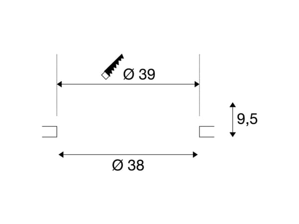 SLV 1001902, 3300 lm