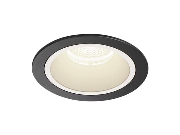 SLV NUMINOS DL L, 1 pære(r ), LED, IP20, IP44, Sort