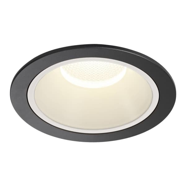 SLV NUMINOS DL XL, 1 pære(r ), LED, 4000 K, 3800 lm, IP20, IP44, Sort