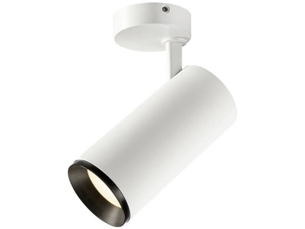 SLV NUMINOS SPOT PHASE L, Overflateegnet, 1 ampuller, LED, 4000 K, 2715 lm, Hvit