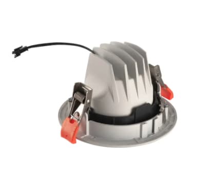 SLV NUMINOS MOVE DL M, Innsunket spotlight, 1 ampuller, LED, 4000 K, 1660 lm, Hvit