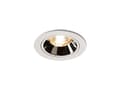 Miniatyrbilde 3 av 6: SLV NUMINOS, Innsunket spotlight, Ikke-utskiftbare pærer, 1 ampuller, LED, 2700 K, Hvit
