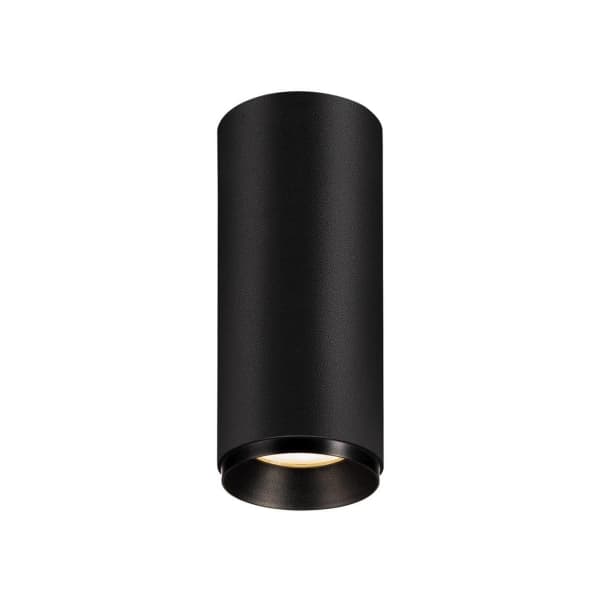 SLV Numinos CL Dali S, Overflateegnet, 1 ampuller, 10,42 W, 3000 K, 1020 lm, Sort