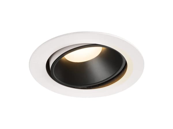 SLV Numinos Move DL XL, Innsunket spotlight, 1 ampuller, LED, 37,4 W, 3000 K, Hvit