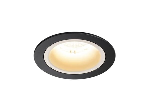 SLV NUMINOS DL M, 1 pære(r ), LED, 3000 K, 1600 lm, IP20, IP44, Sort