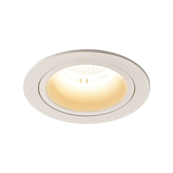 SLV NUMINOS DL M, 1 pære(r ), LED, 3000 K, 1600 lm, IP20, IP44, Hvid