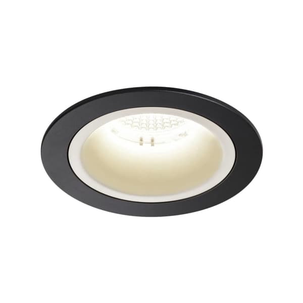 SLV NUMINOS DL M, 1 pære(r ), LED, 4000 K, 1750 lm, IP20, IP44, Sort