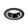 Pikkukuva 1 / 4: SLV NUMINOS DL M, 1 pære(r ), LED, 4000 K, 1660 lm, IP20, IP44, Sort