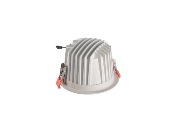 SLV NUMINOS DL XL, Innsunket spotlight, 1 ampuller, LED, 2700 K, 3500 lm, Hvit