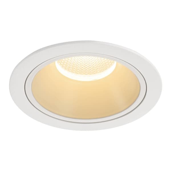 SLV Numinos DL XL, Indbygget lysplade, 1 pære(r ), 37,4 W, 3000 K, 3550 lm, Hvid