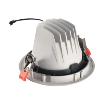 SLV NUMINOS MOVE DL XL, Innsunket spotlight, 1 ampuller, LED, 4000 K, 3750 lm, Hvit